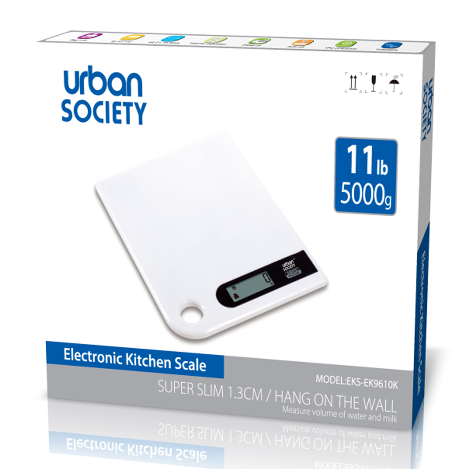 URBAN-Escala de cocina  EKS-EK9610K 8433962557022