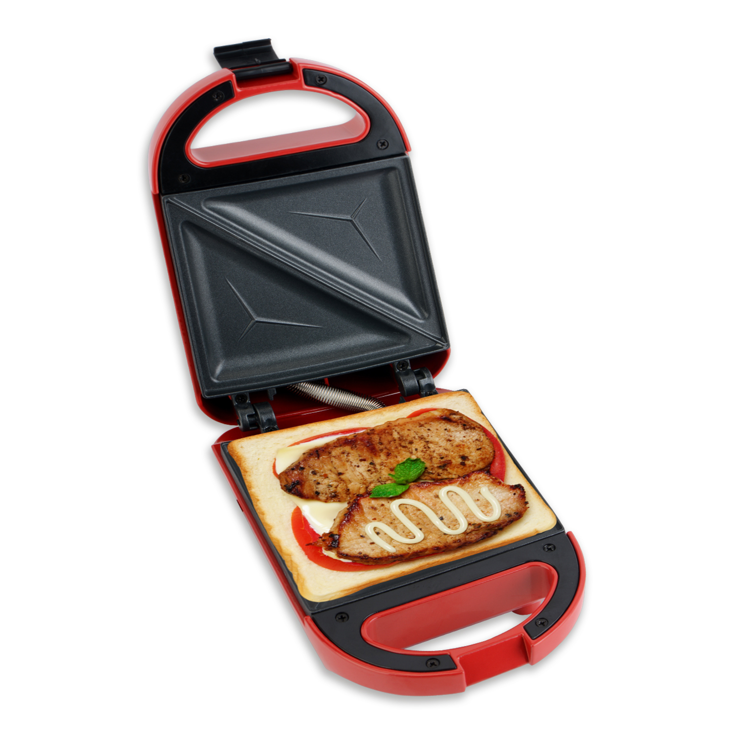 SANDWICHERA MANUAL ROJO 600W 8433962556025